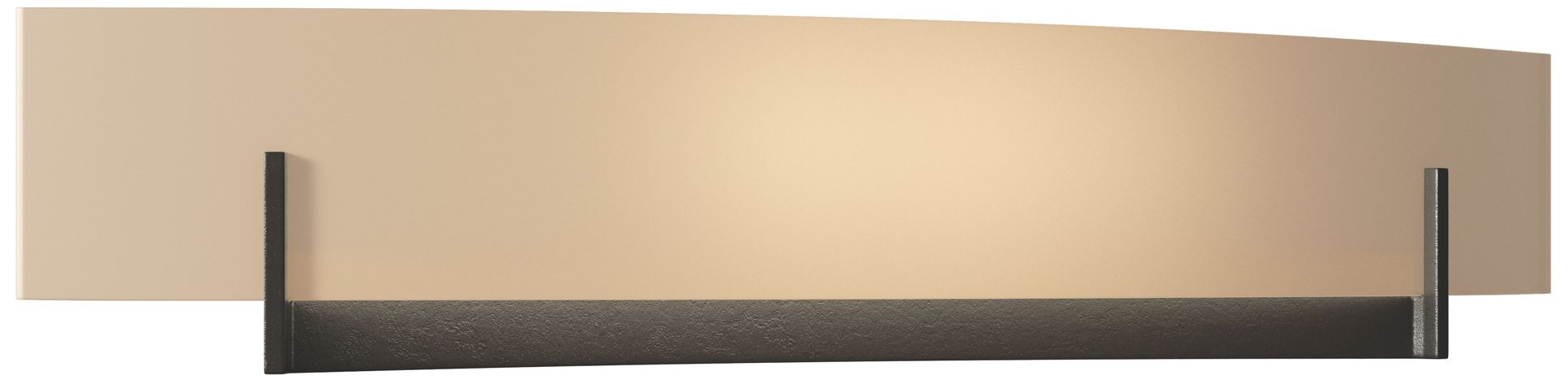 Axis Large Sconce - Oil Rubbed Bronze - Sand Glass - Made to Order