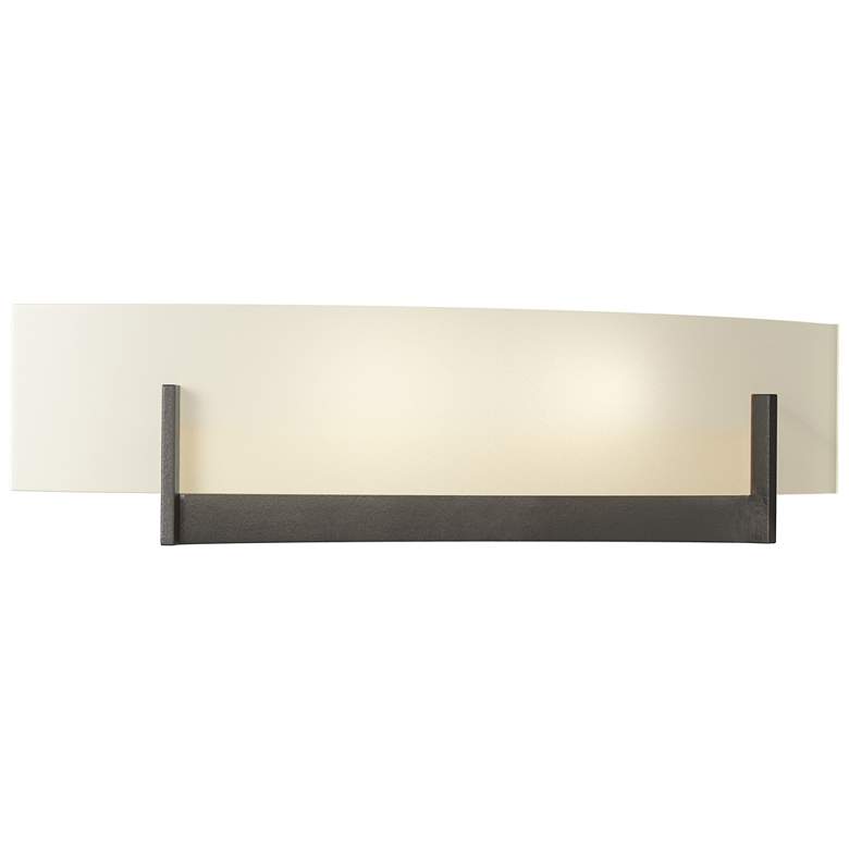 Image 1 Axis Sconce - Oil Rubbed Bronze - Opal Glass