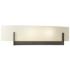 Axis Sconce - Oil Rubbed Bronze - Opal Glass