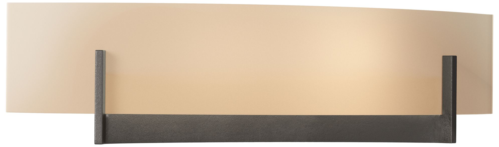 Axis Sconce - Oil Rubbed Bronze - Sand Glass - Made to Order