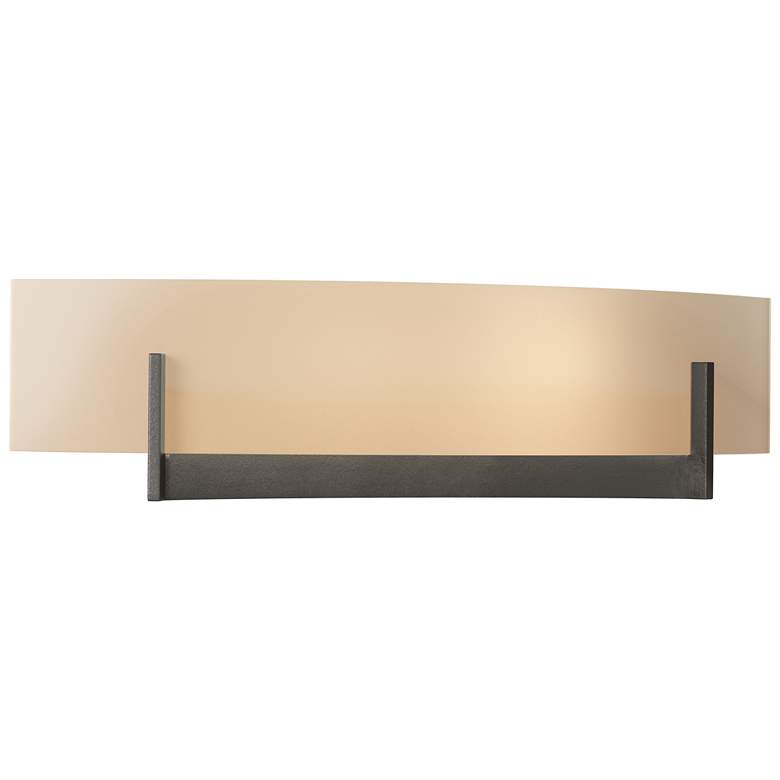 Image 1 Axis Sconce - Oil Rubbed Bronze - Sand Glass