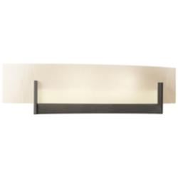 Axis Sconce - Oil Rubbed Bronze - White Art Glass