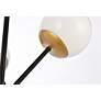 7_Axl 24" Pendant In Black And Brass With White Shade more views