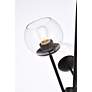 6_Axl 24" Pendant In Black With Clear Shade more views