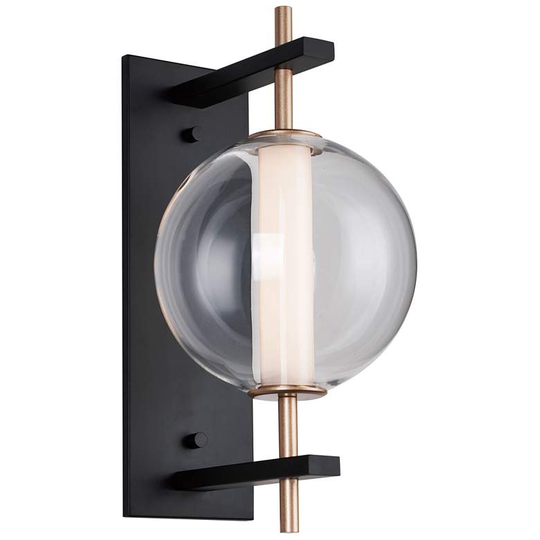 Image 1 Axle LED Wall Sconce - Gold