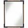 Ayah 30" x 40" Bracket Wood Wall Mirror