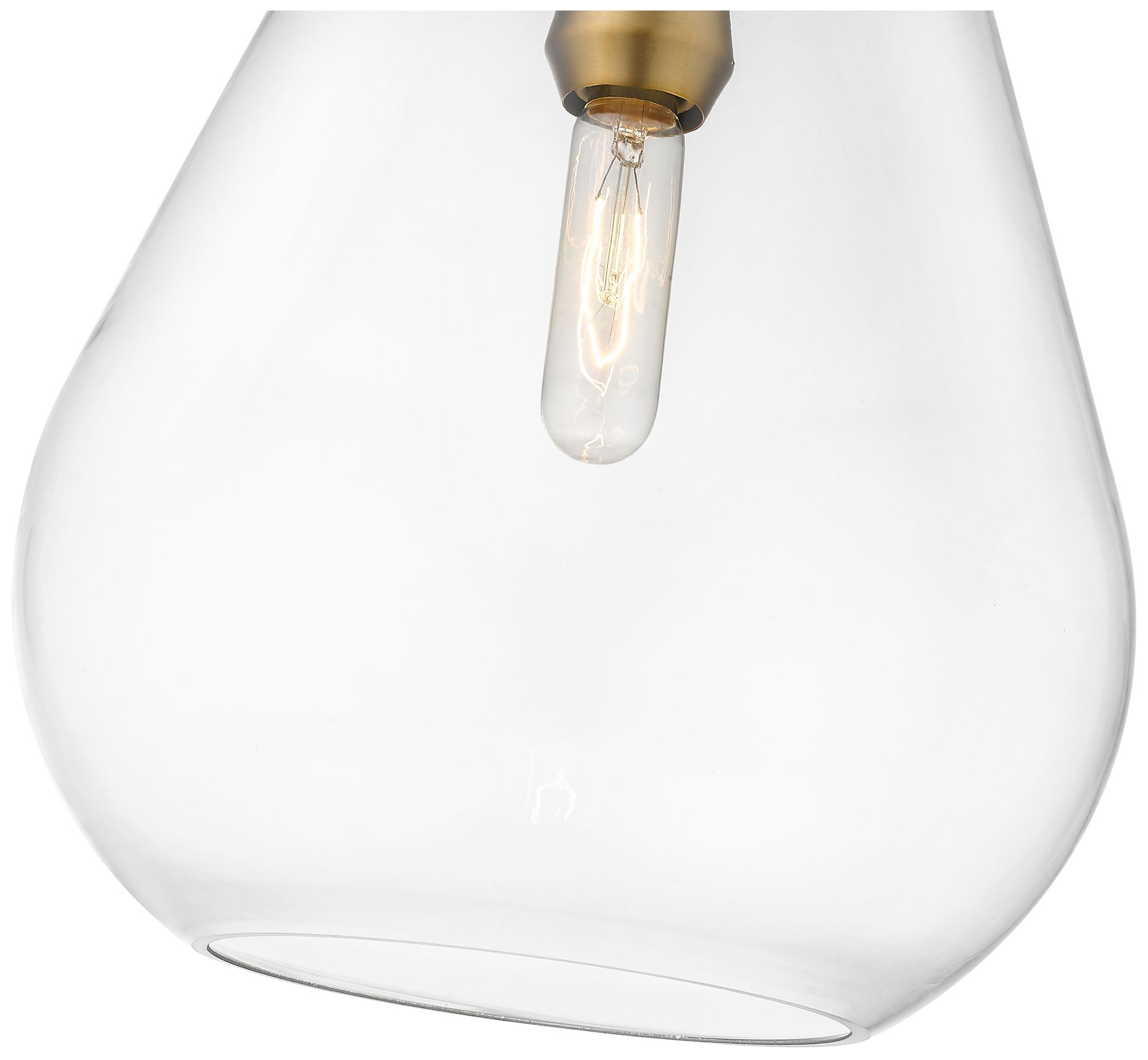 Image 6 Ayra by Z-Lite Olde Brass 12 inch 1 Light Pendant more views