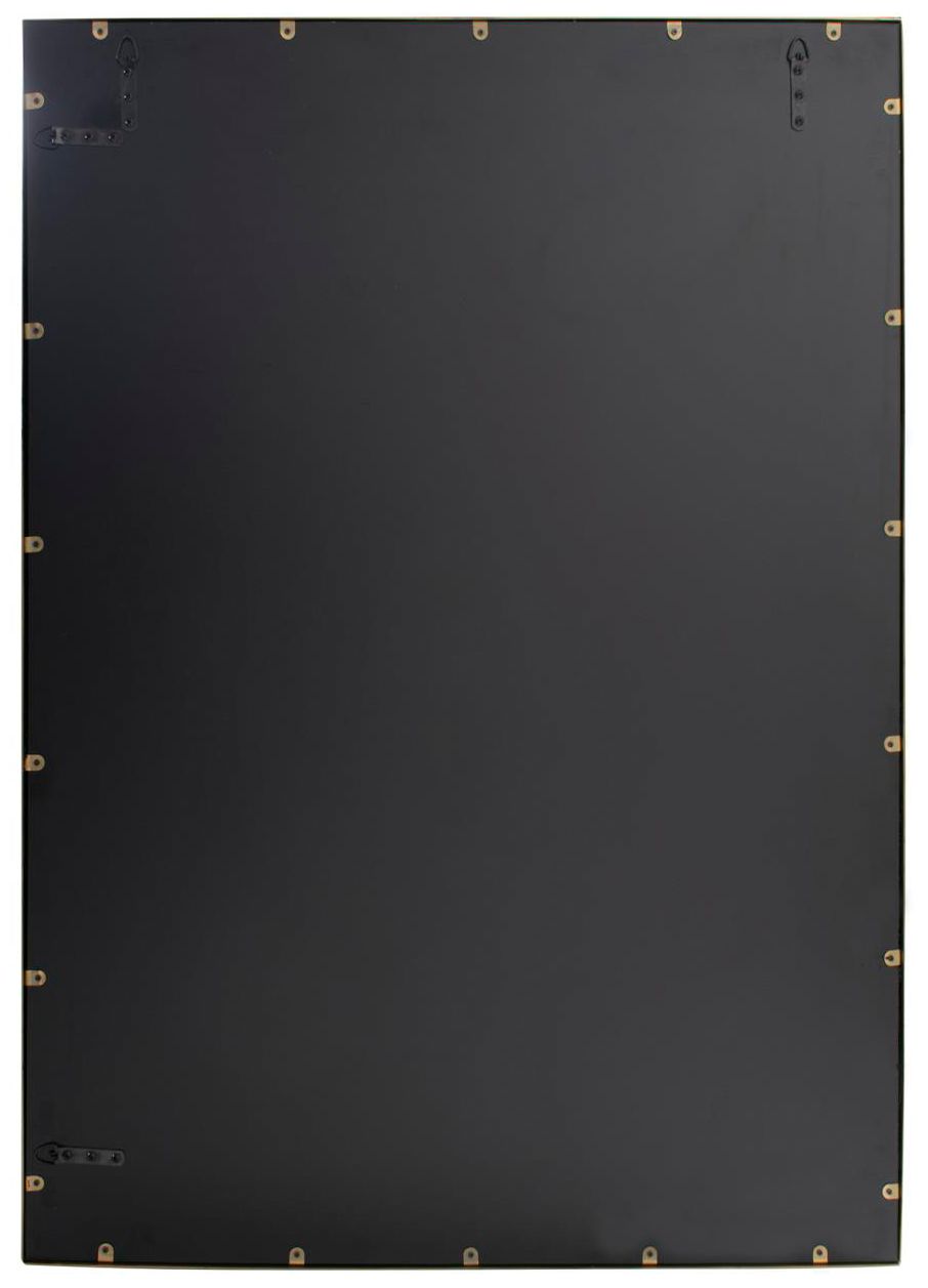 Ayres Matte Gold 36" x 48" Rectangular Wall Mirror