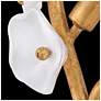 4_Azalea 32" High Distressed Brass 5-Light Wall Sconce more views