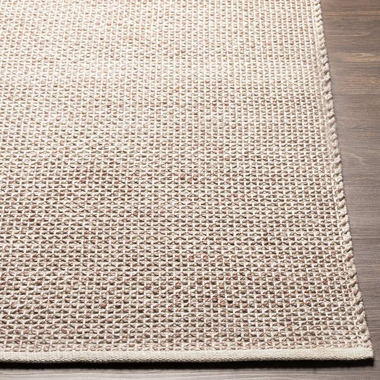 Image 3 Azalea AZA-2304 8'x10' Camel White Indoor/Outdoor Area Rug more views