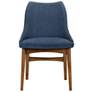 4_Azalea Blue Fabric Dining Side Chairs Set of 2 more views