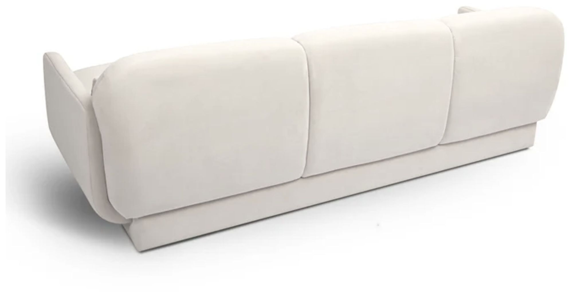 Image 3 Azalea Cream Velvet Sofa more views