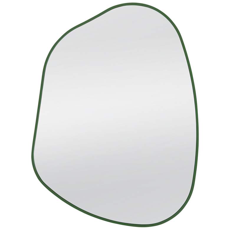 Image 1 Azalea Green 30" x 40" Asymmetrical Wall Mirror
