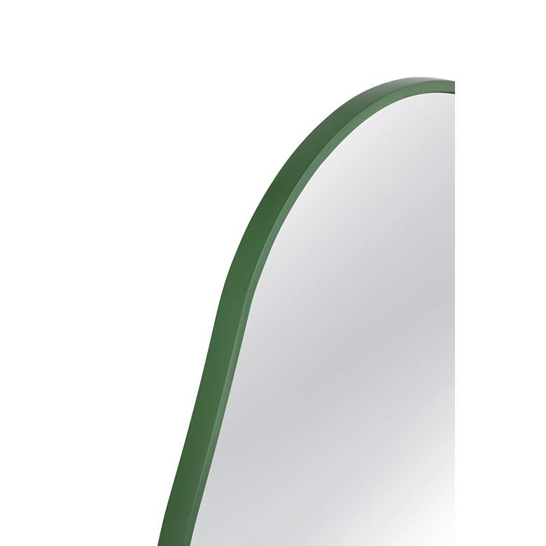 Image 3 Azalea Green 30" x 40" Asymmetrical Wall Mirror more views