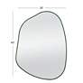 4_Azalea Green 30" x 40" Asymmetrical Wall Mirror more views