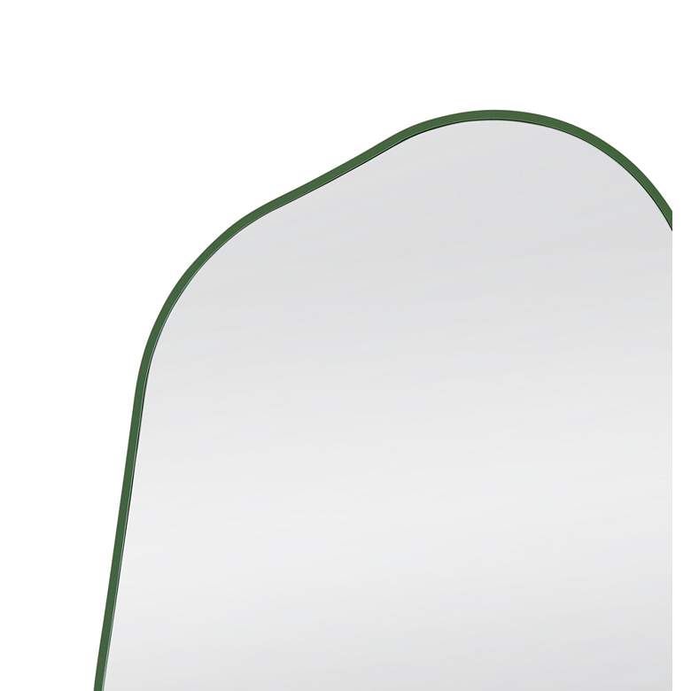 Image 5 Azalea Green 30" x 40" Asymmetrical Wall Mirror more views