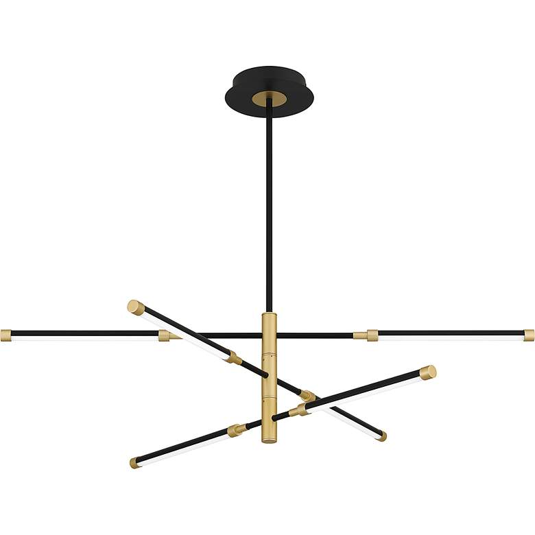 Image 4 Azalea Integrated LED Matte Black Island Light more views