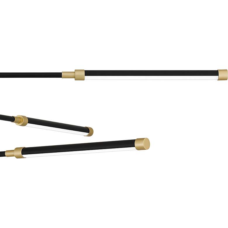 Image 5 Azalea Integrated LED Matte Black Island Light more views