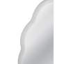 2_Azalea White Lacquered 38" Round Wall Mirror more views
