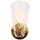 Azfenro 10 1/2" High Plating Brass Wall Sconce