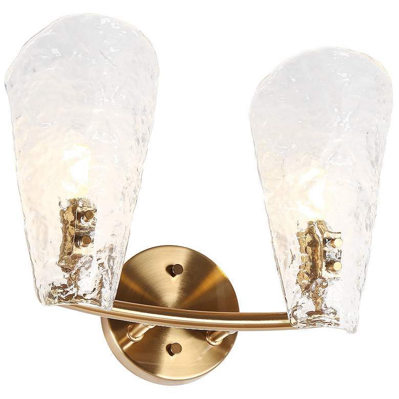 Image 1 Azfenro 2-Light Gold Vanity Bath Lights