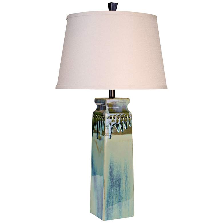 Image 1 Azul Bleeding Color Ceramic Table Lamp