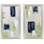 1_Azul Jardin I 19"W x 34"H Canvas Set of 2