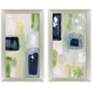 1_Azul Jardin II 19"W x 34"H Canvas Set of 2