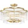 2_Azura 20" Wide Heirloom Brass 3-Light Ceiling Light