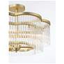 5_Azura 20" Wide Heirloom Brass 3-Light Ceiling Light more views