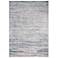 Azure Abstract Indoor Blue Area Rug 3402F 5' x 8'
