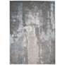 Azure Abstract Indoor Gray Area Rug 3406F 1'-8" x 2'-10"