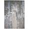 Azure Abstract Indoor Gray Area Rug 3406F 3'-11" x 6'