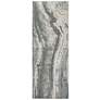 Azure Abstract Indoor Gray Area Rug 3524F 2'-10" x 7'-10"