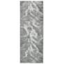 Azure Abstract Indoor Silver Area Rug 3539F 2'-10" x 7'-10"