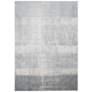 Azure Abstract Indoor White Area Rug 3413F 3'-11" x 6'