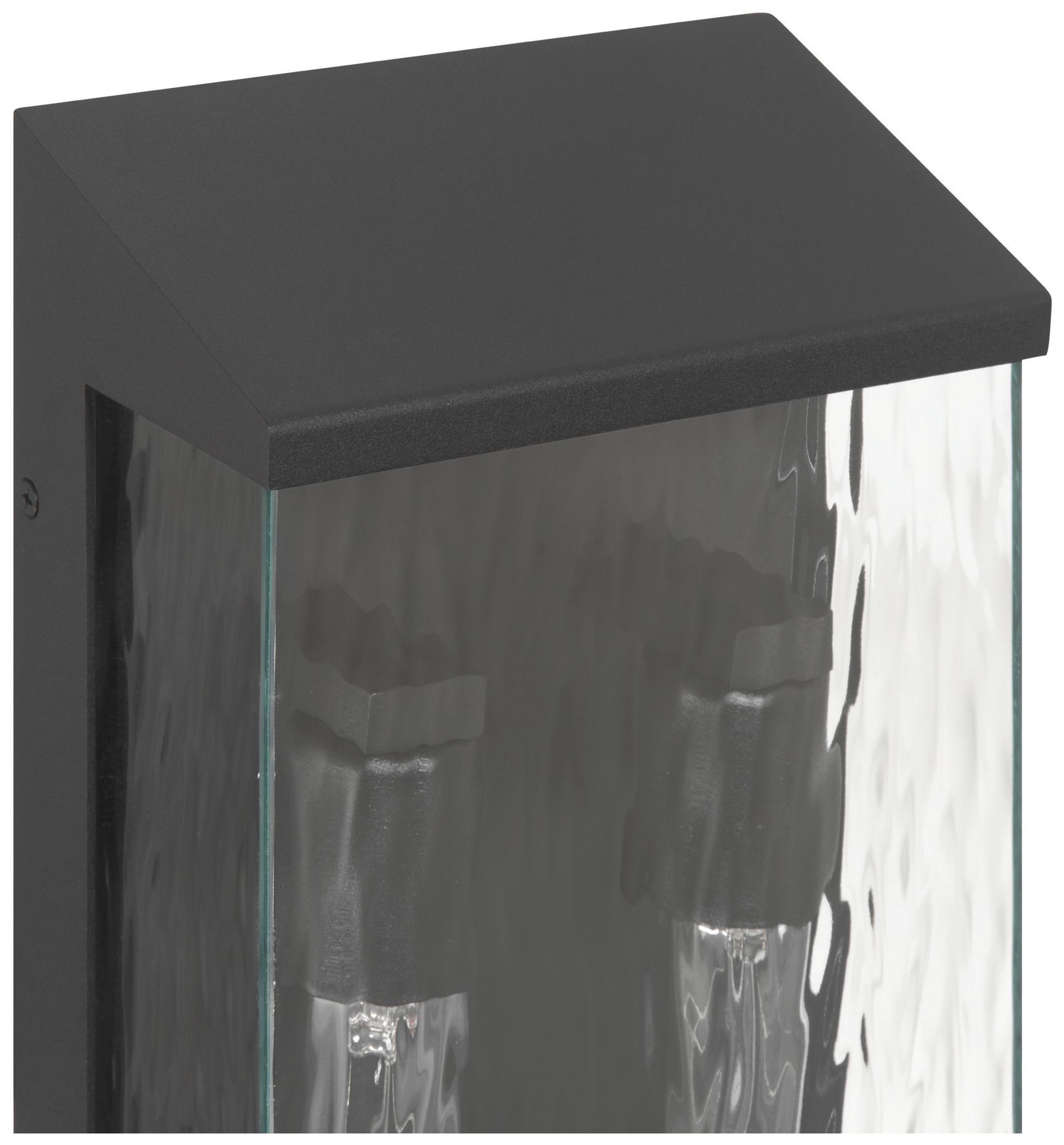 Image 3 Azure Bay 19" High 2-Light Black Outdoor Wall Sconce more views