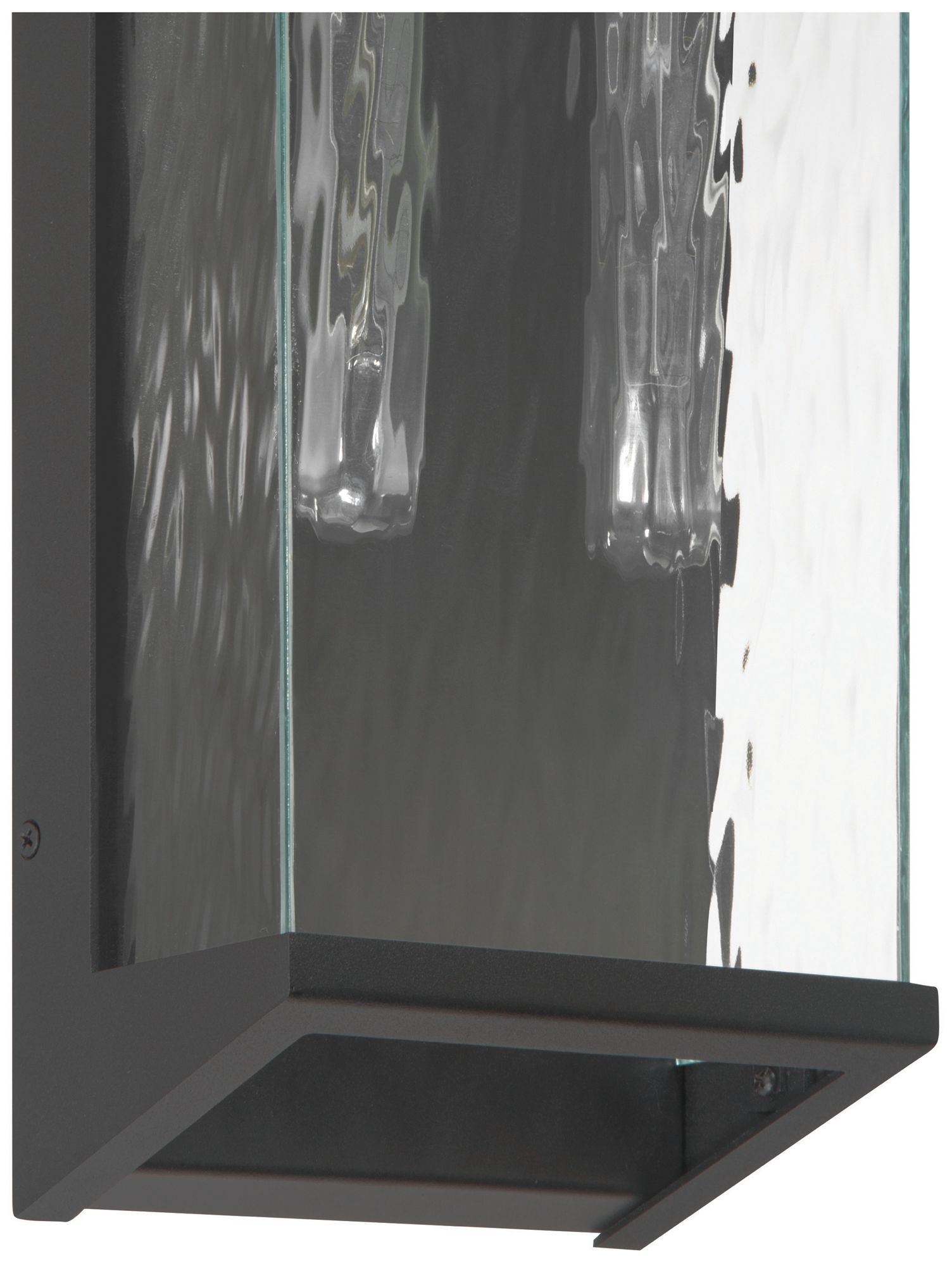 Image 4 Azure Bay 19" High 2-Light Black Outdoor Wall Sconce more views