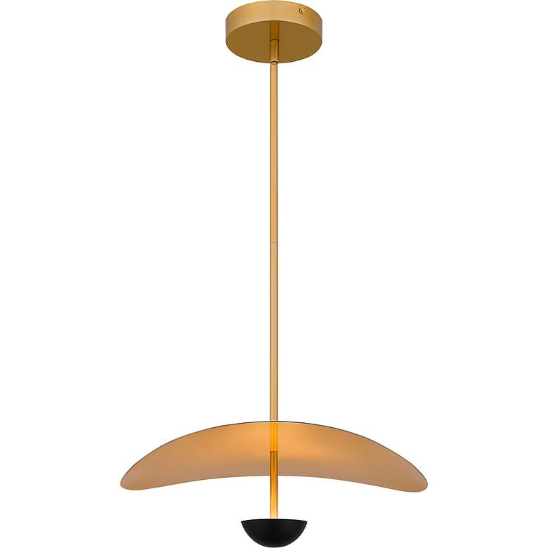 Image 4 Azure Integrated LED Matte Black Pendant Light more views