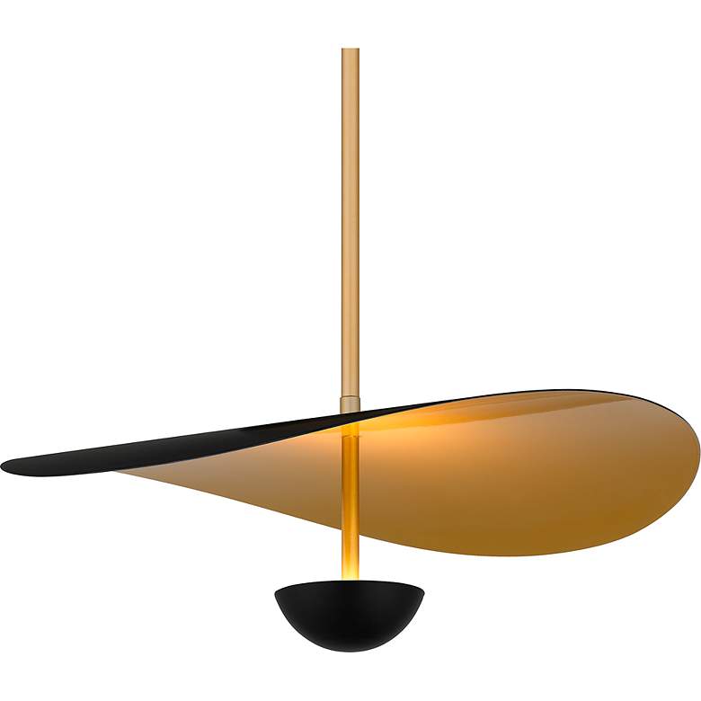 Image 6 Azure Integrated LED Matte Black Pendant Light more views