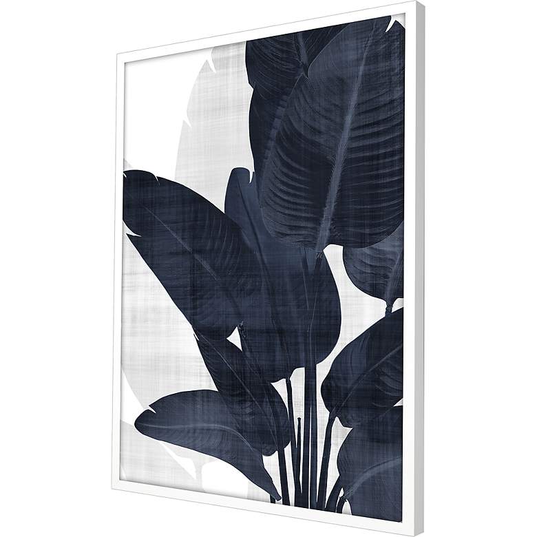 Image 3 Azure Palm I 50 inch Wide Framed Giclee Wall Art more views