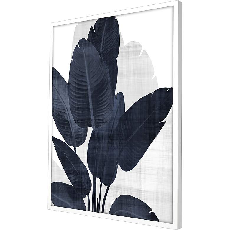 Image 3 Azure Palm II 50 inch Wide Framed Giclee Wall Art more views
