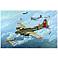 B-17 WW-II Bomber Plane 32" Wide Metal Wall Art
