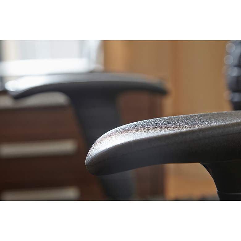 Image 3 Baba Black Adjustable Swivel Office Chair more views