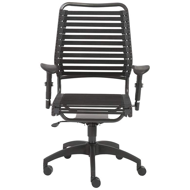 Image 4 Baba Black Adjustable Swivel Office Chair more views
