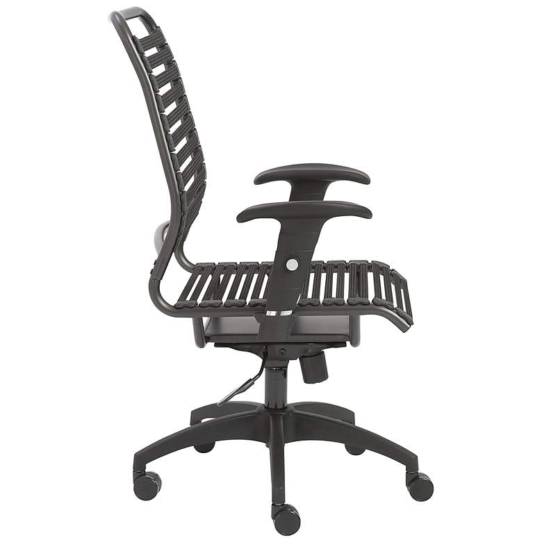 Image 5 Baba Black Adjustable Swivel Office Chair more views