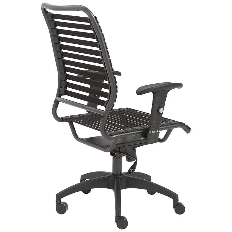 Image 6 Baba Black Adjustable Swivel Office Chair more views