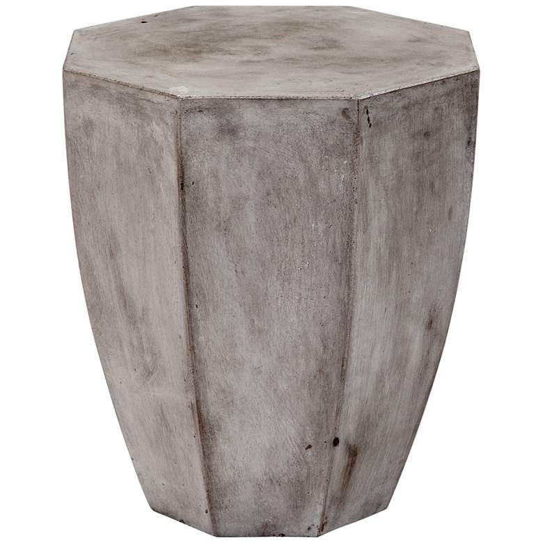 Image 1 Babaloo 17.25" Concrete Octagon End Table