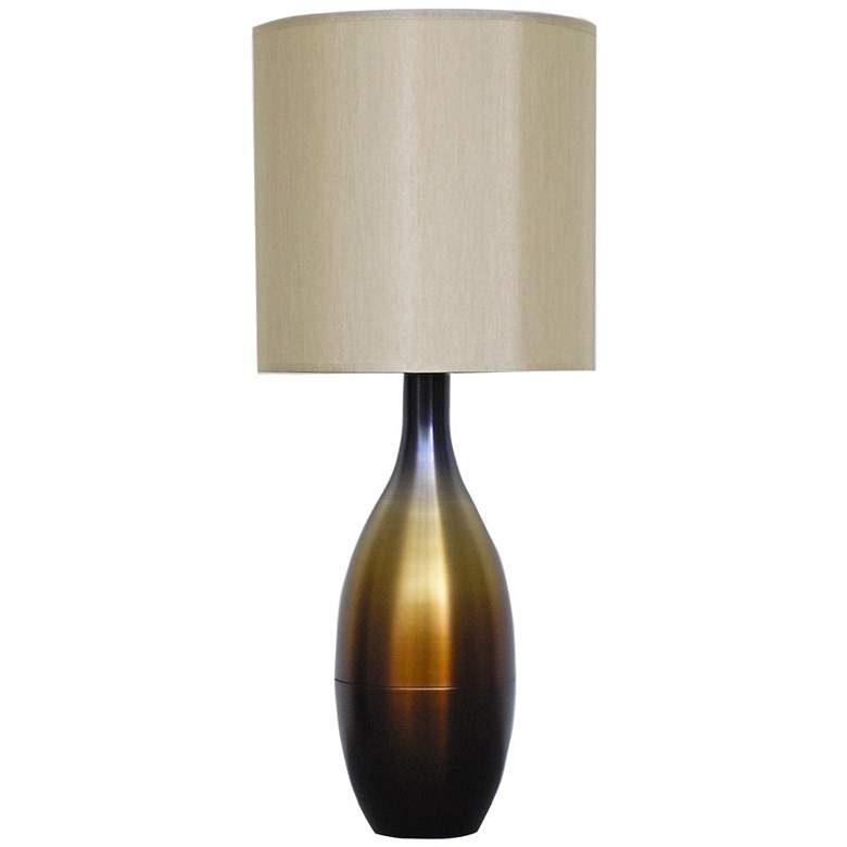 Image 1 Babette Holland Juggler Bronze Burst Modern Table Lamp