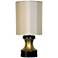 Babette Holland Pawn Two-Tone Gold Modern Table Lamp